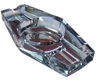 crystal ash trays