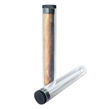 plastic acrylic cigar tubes