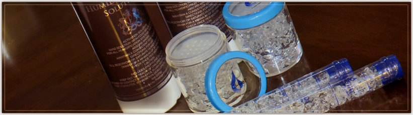 Humidifier Solution, Jars & Drymistat Tubes