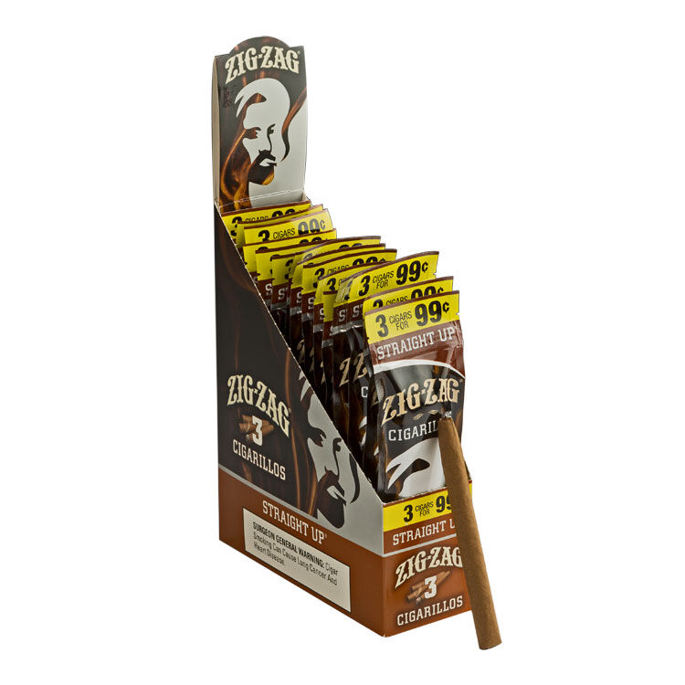 Zig Zag Cigarillos Straight Up Machine Made Cigars Buy Online at