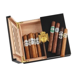 10 Cigars and Humidor