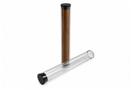 Plastic Cigar Tube (Flat Bottom)
