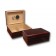 Two  spanish cedar humidors in cherry finish with adjustable divider, hygrometer and humidifier