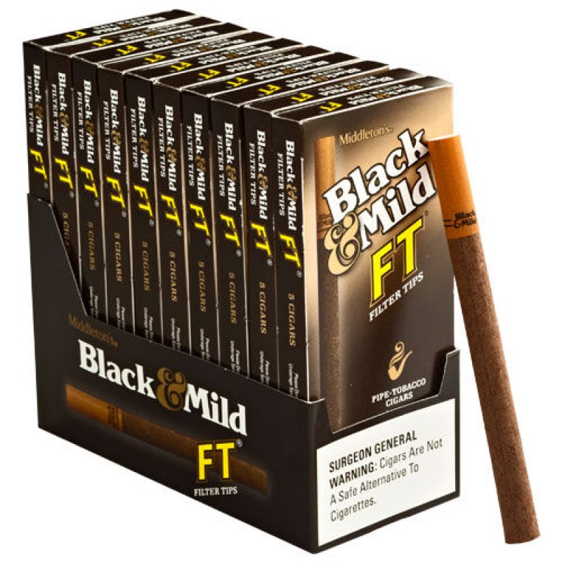 Black & Mild Cigars Filter Tips Machine Made Cigars