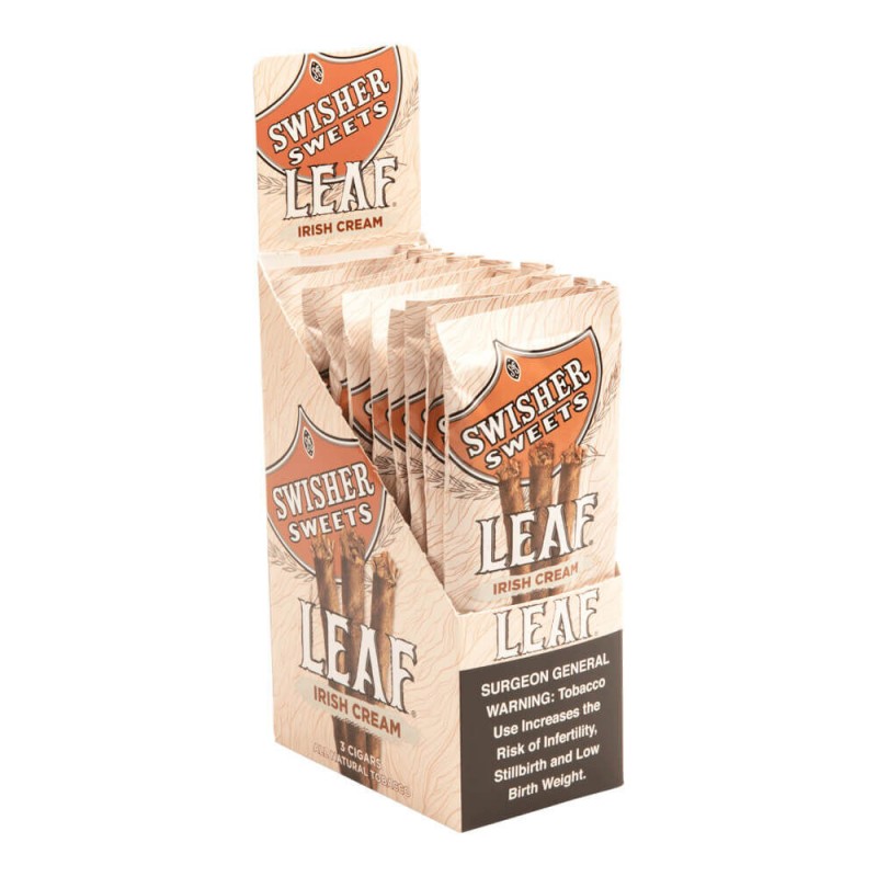 irish cigarette box Swisher Sweets Cream 3Pk Machine Made Cigars Major Extra Size 10 Cigarette