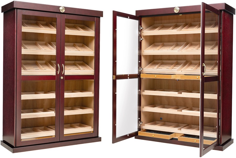 large cigar cabinet humidor