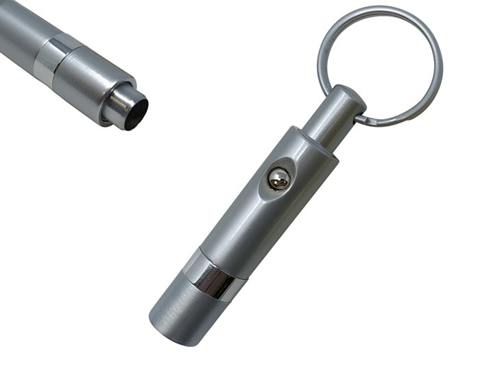 Silver Retractable Punch Cutter