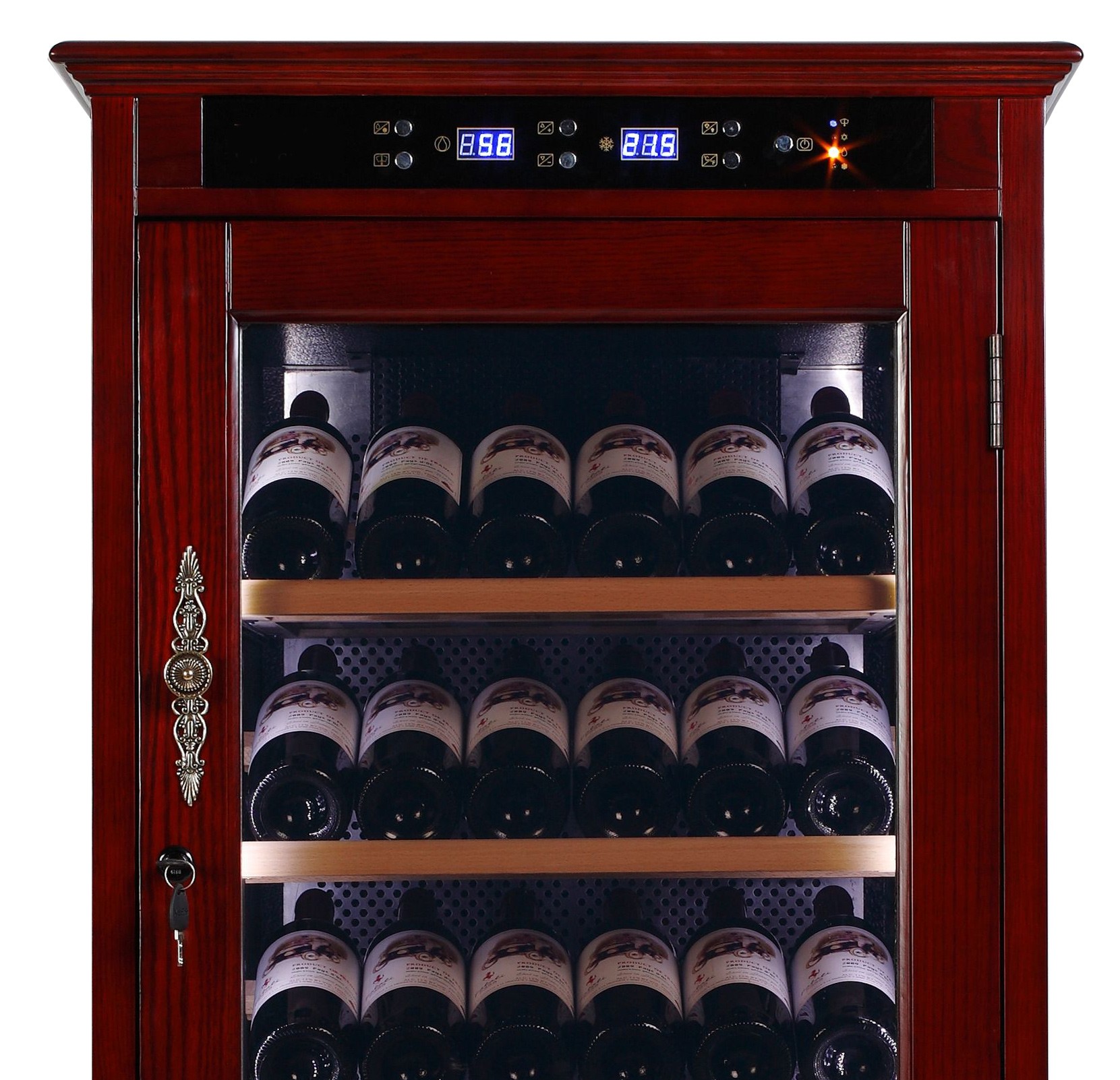 Wine Cooler Cabinet Refrigerator Temperature Controlled More Views