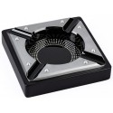 Saint Lucia Metal & Black Ashtray