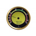 Gold Round Digital Hygrometer