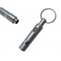Silver Retractable Punch Cutter