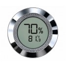 Small Digital Hygrometer with Calibration (Silver)