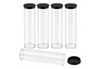 Plastic Storage Tubes 1.75" x 8"