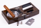 Folding Ashtray Set w/ Accessories