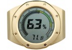 Watch Bezel Digital Hygrometer (Gold)