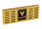 3 Large Imperfect Cigar Humidifiers (Gold) - Imperfect