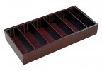 Adjustable Cigar Tray (Dark Mahogany)