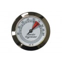 Analog Silver Frame Hygrometer