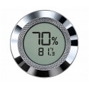 Small Digital Hygrometer with Calibration (Silver)
