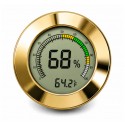 Digital Hygrometer with Calibration (Gold)