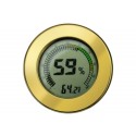 Digital Hygrometer w/Calibration (Gold)