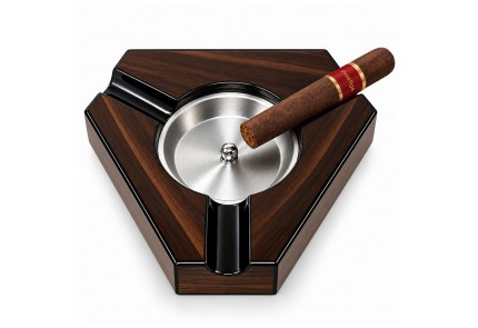 Triangular Maple Lacquer Ashtray