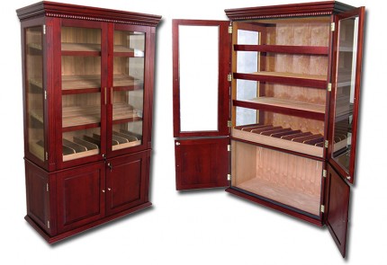 Large Cabinet Humidor Cigar Furniture