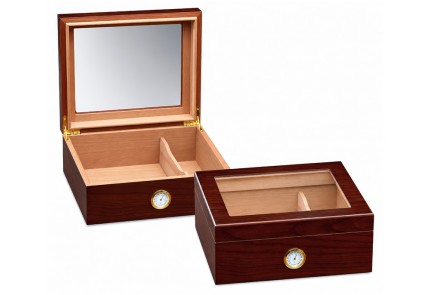 Imperial Glasstop Humidor (Cherry)