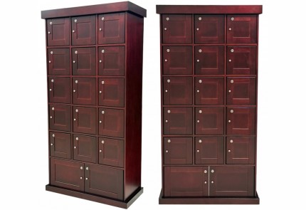 Cigar Locker Cabinet (Cherry)