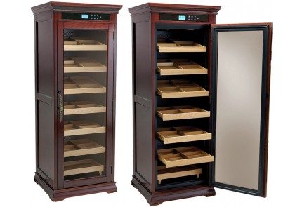 Electronic Cigar Humidor Cabinet Adjustable Temperature & Humidity - Electric
