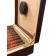 Close-up of a portable humidor and its humidifier