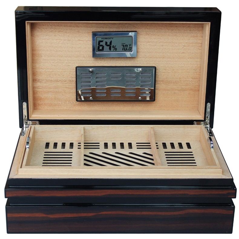 BastionBloc 120-Count Cigar Humidor | Sleek & Modern Design