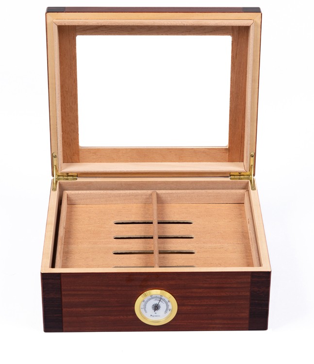 Humidor Set Sale Beveled Glass Top Humidor with Ashtray