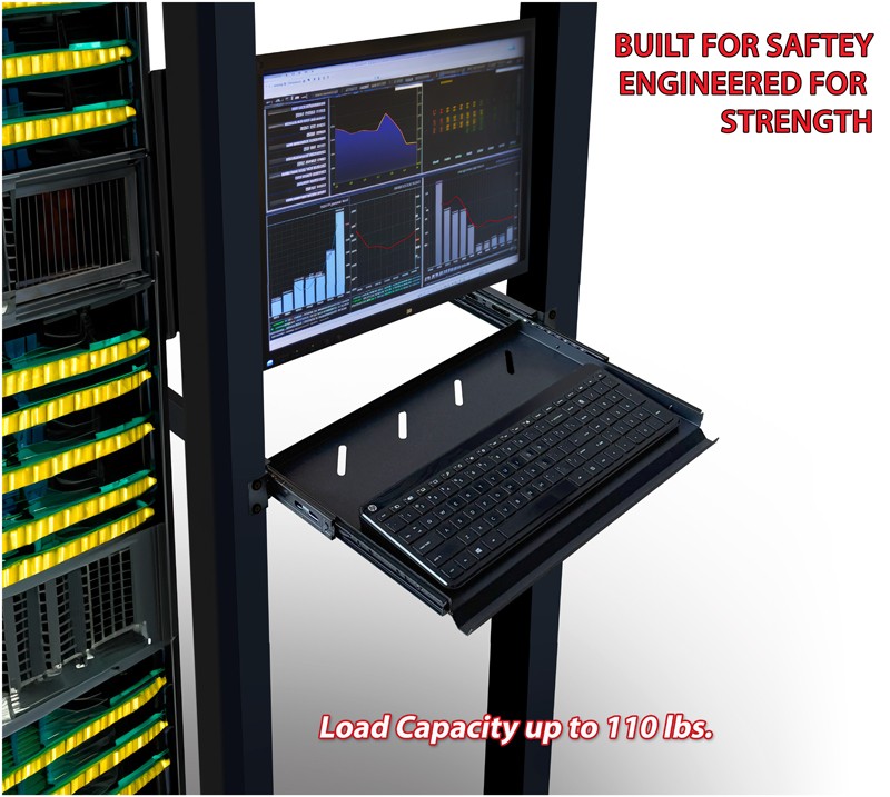 Space Sliding Rack 1U Sliding Server Rack Shelf | 19