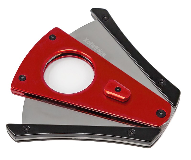 XhaleX Cigar Cutter in Red