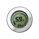 Digital Hygrometer w/Calibration (Silver)