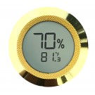Small Digital Hygrometer with Calibration (Gold)