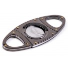 Gun Metal Guillotine Cigar Cutter