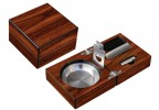 Folding Ashtray Set w/ Accessories