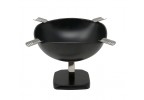 'Smokin Ash' Raised Quadrangle (Black Matte) - Imperfect