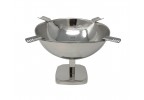 'Smokin Ash' Raised Quadrangle (Stainless) - Imperfect