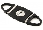 Black Double Blade Cigar Cutter