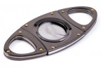 Gun Metal Guillotine Cigar Cutter - Imperfect