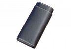 3 Cigar Genuine Leather Case Imperfect