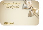 Wedding Newlyweds Gift Card