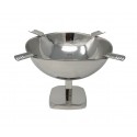 'Smokin Ash' Raised Quadrangle (Stainless) - Imperfect
