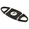 Black Double Blade Cigar Cutter