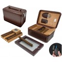 Manhattan XL Travel Humidor (Brown)