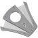 XhaleX Cigar Cutter in Silver
