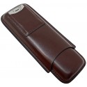 Cigar Leather Case w/ Cutter (Brown)